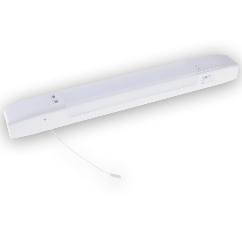 Source 7w 700LM 4000k Dual Voltage Shaver Light White - SDVSL-LED-WH