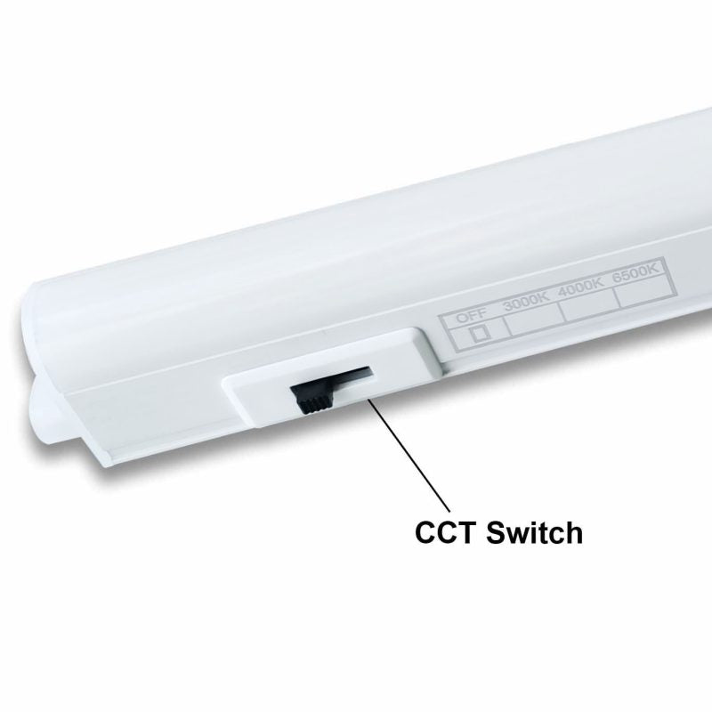 Light fixture with CCT switch
