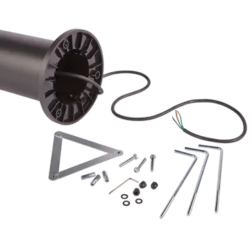 Set of metal components