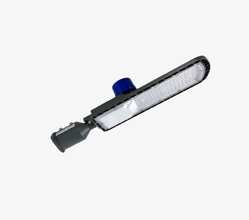 Street light fixture on a white background
