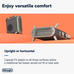 Two DeLonghi portable heaters
