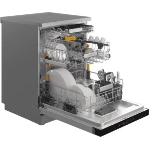 Whirlpool W8FHP51XUK 15 Place Freestanding Dishwasher – Stainless Steel