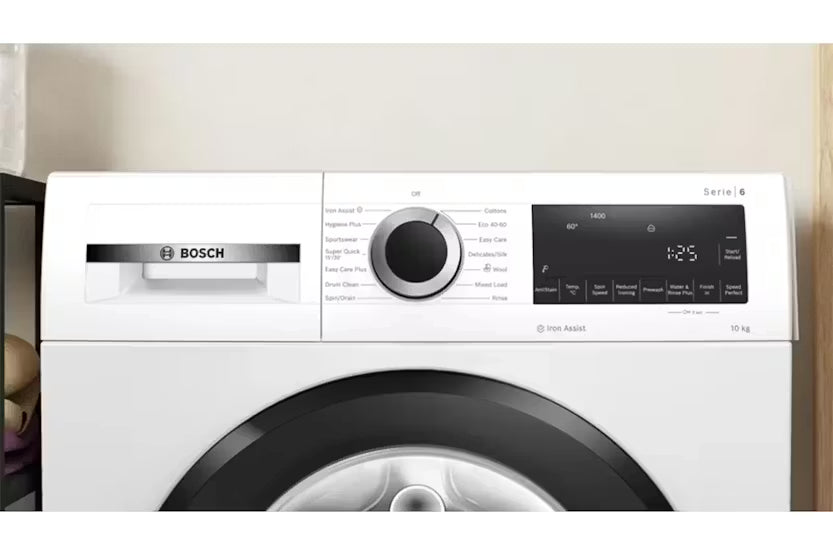 Bosch Series 6 Washing machine, front loader 10 kg max. 1400 rpm - WGG254Z1GB