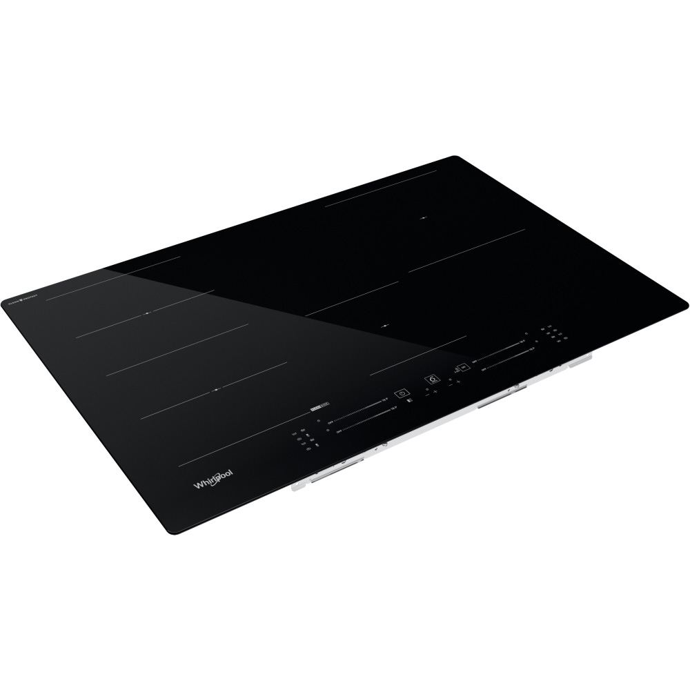 WHIRLPOOL 77CM WIDE 6TH SENSE INDUCTION HOB WITH CLEAN PROTECT - FLEXICOOK ZONES - WFS1577CPNE