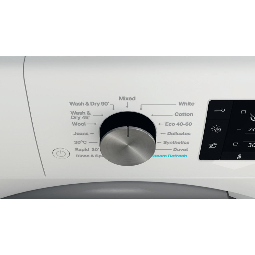Whirlpool Freestanding Fresh Care+ Washer Dryer - White - 11+7kg - D/A Rated - FFWDD 1174269 BSV UK