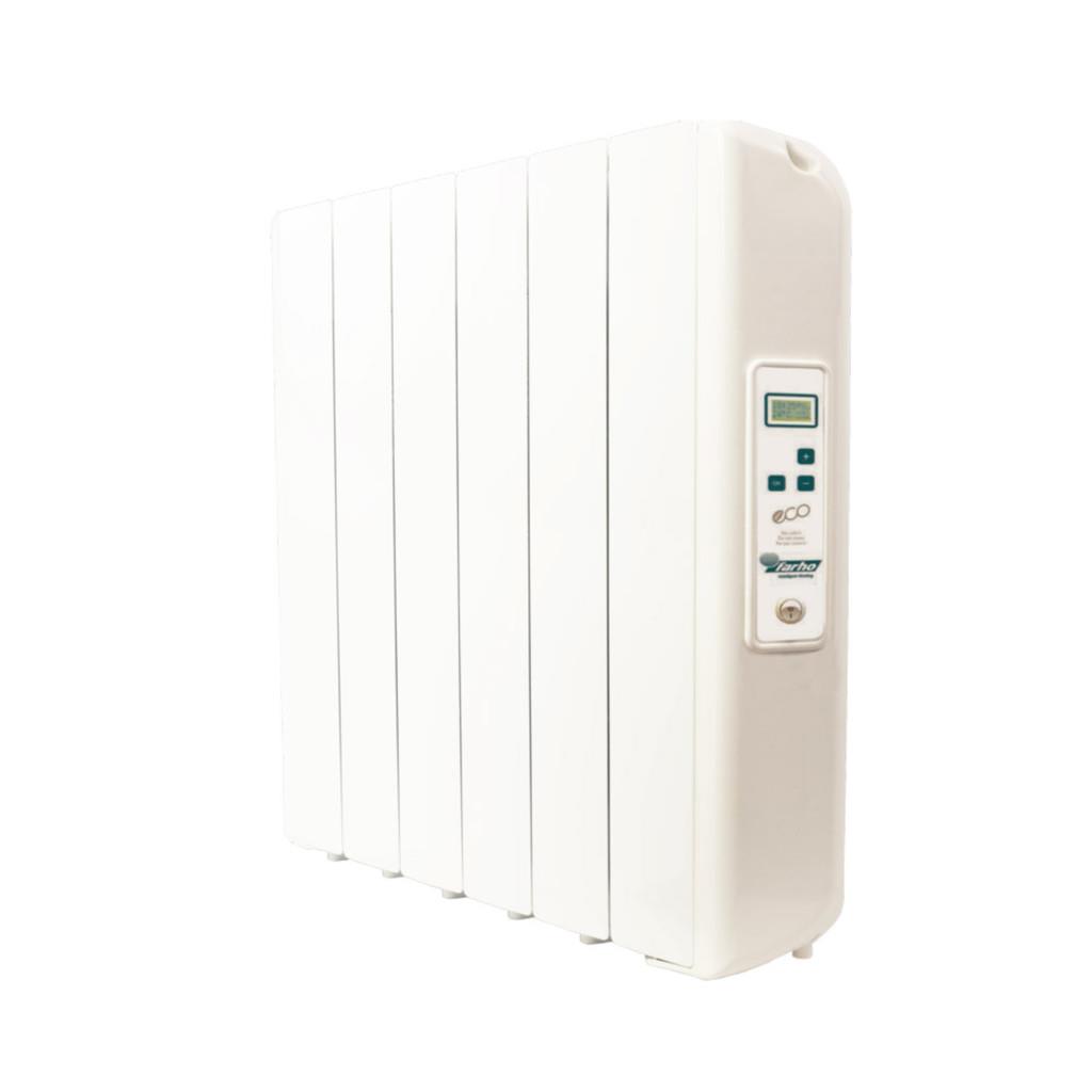 White electric radiator