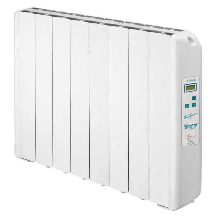 White electric radiator