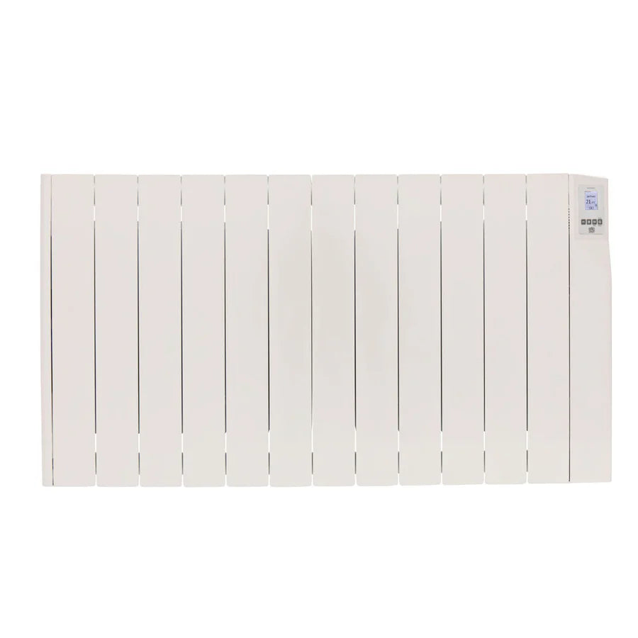 White horizontal radiator