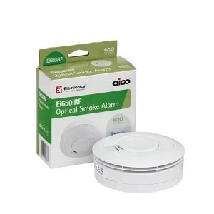 White smoke alarm