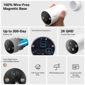 Wireless security camera 
