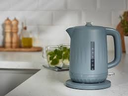 Kenwood Ripple Storm Blue Electric Kettle ZJP06.000GY 1.5L with Perfect Pour Spout and Water Level Indicator