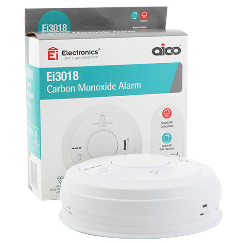 Ei3018 Carbon Monoxide Alarm – Mains Powered (3000 Series)