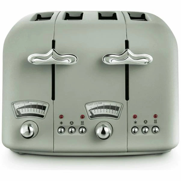 DeLonghi Argento 4 Slice Green Toaster | CT04.GR
