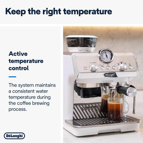 DeLonghi La Specialista Arte Bean to Cup Coffee Machine - White| EC9155.W