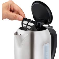 MORPHY RICHARDS 1.7L QUIET BOIL KETTLE - BRUSHED STAINLESS STEEL