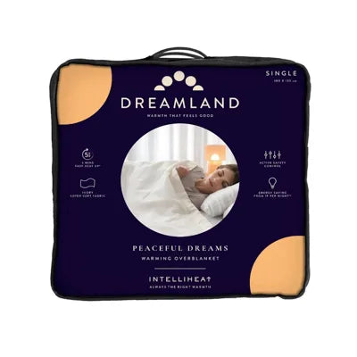 Dreamland Single Size Electric Heated Overblanket | 16924