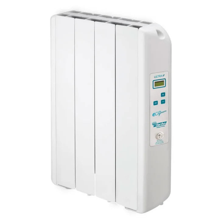 White electric radiator