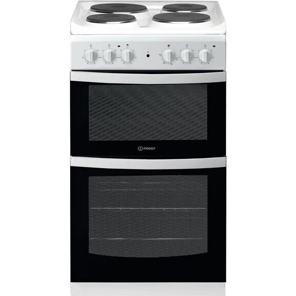 INDESIT FREESTANDING 50CM DOUBLE OVEN - ID5E92KMWH