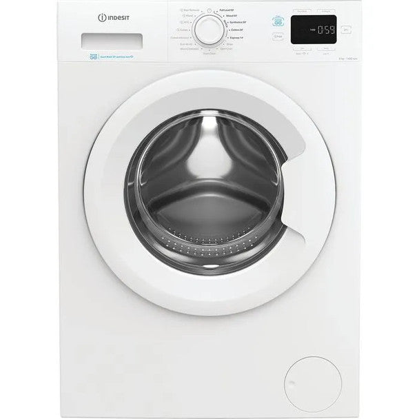 Indesit Push&Go 9kg Washing Machine with Steam Technology - White | IP946PUSHGOUK