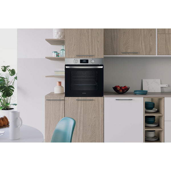 Indesit Built in electric oven: inox colour - IO 278P1 X UK