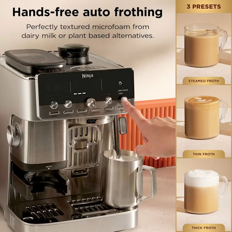 NINJA LUXE CAFE MINI PLUS ESPRESSO MACHINE ES352UK
