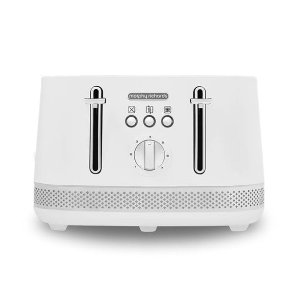 Morphy Richards Illumination 4-Slice Toaster - White | 248021