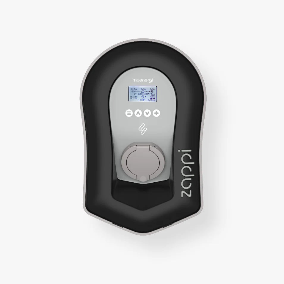 Zappi 7-22KW Untethered Black Electric Car Charger