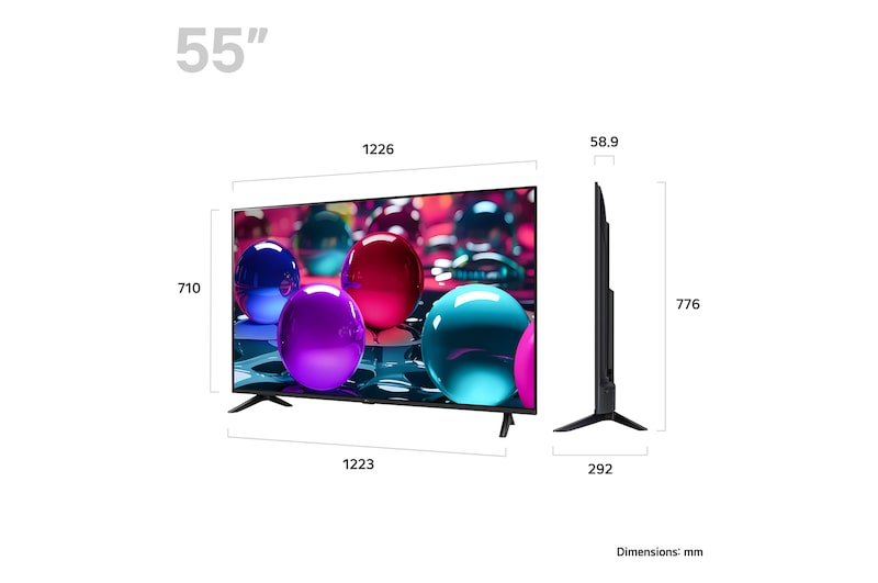 LG 55" TV - 55UA73006LA.AEKQ