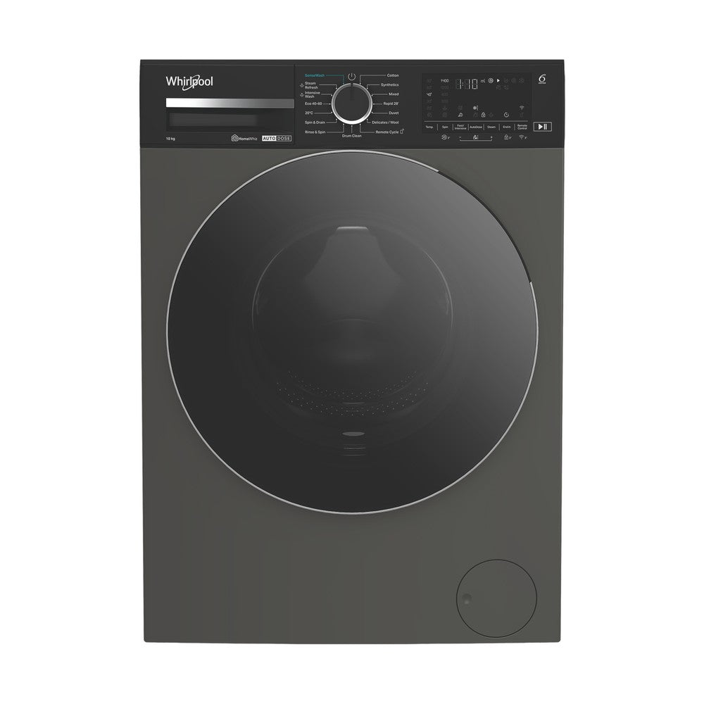 Whirlpool W0M011GADS 10kg 1400rpm Washing Machine – Manhattan Grey