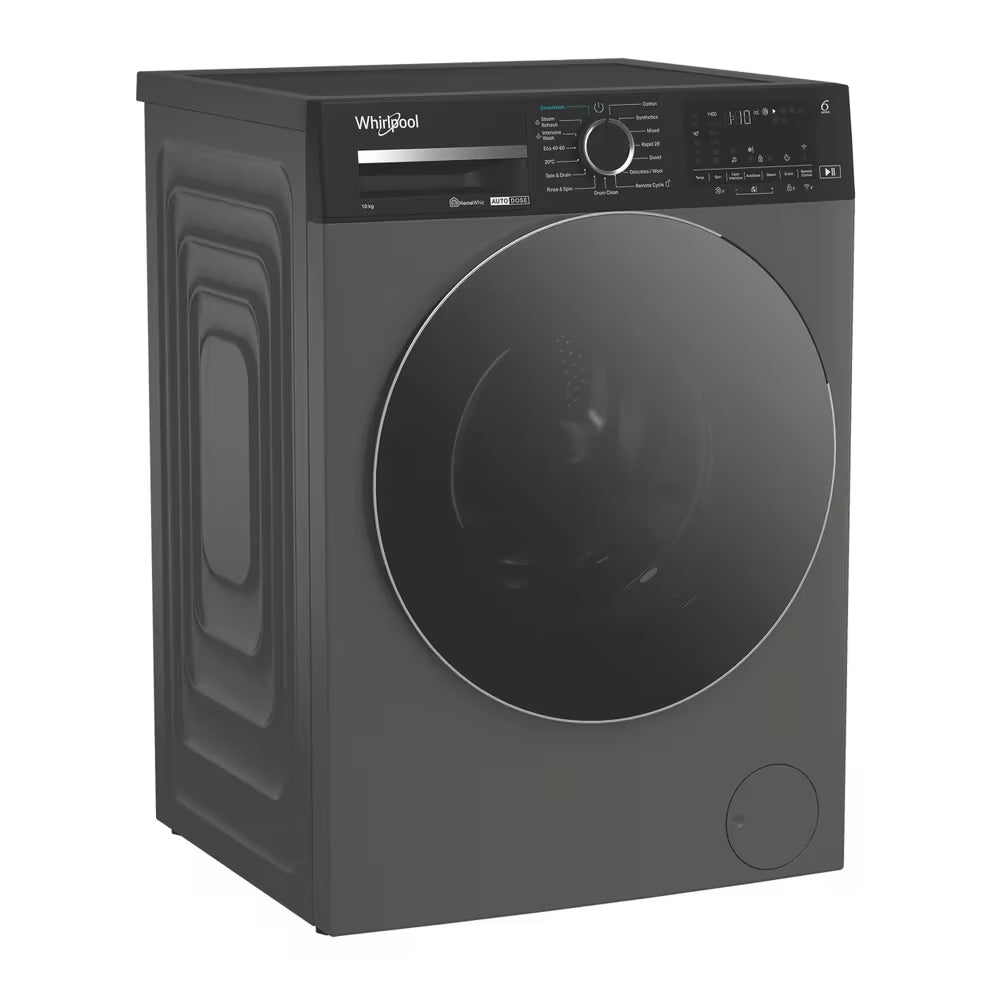 Whirlpool W0M011GADS 10kg 1400rpm Washing Machine – Manhattan Grey