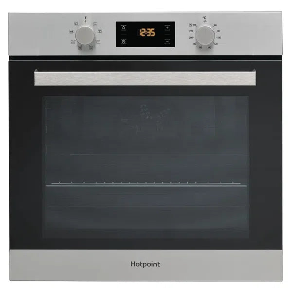 Hotpoint Class 3 Built-In Electric Single Oven - Inox | SA3540HIX