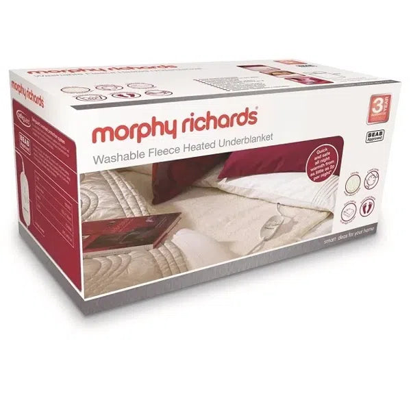 Morphy Richards Fleece King Size Dual Control Underblanket | 600014